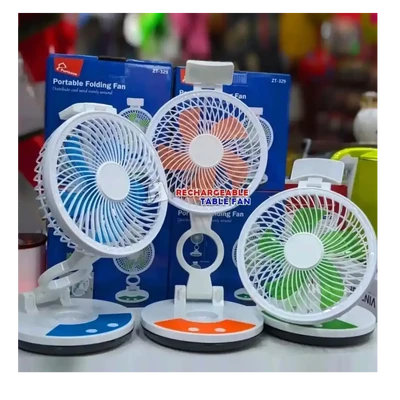 ZT 329 Model Rechargble folding Table Fan