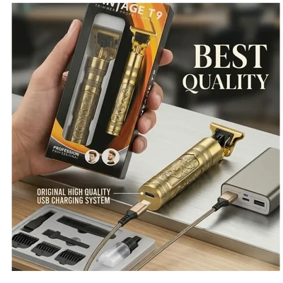 USB Charging T9 trimmer